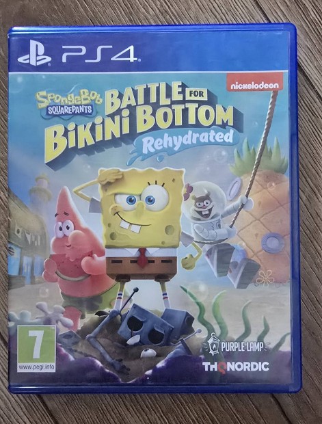 Spongebob Battle for Bikini Bottom Ps4 hasznlt jtk Playstation 4 