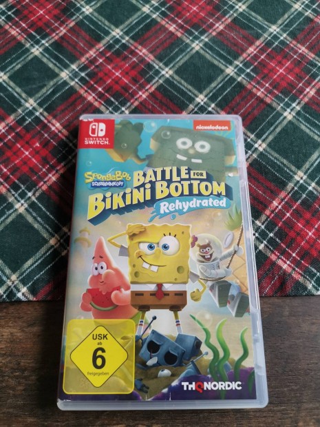 Spongebob Battle for Bikini Bottom Rehydrated Nintendo Switch