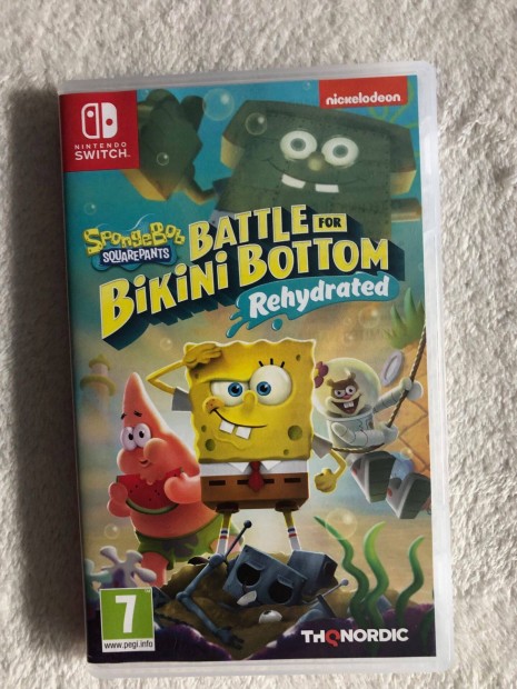 Spongebob Battle for Bikini Bottom Rehydrated Nintendo Switch