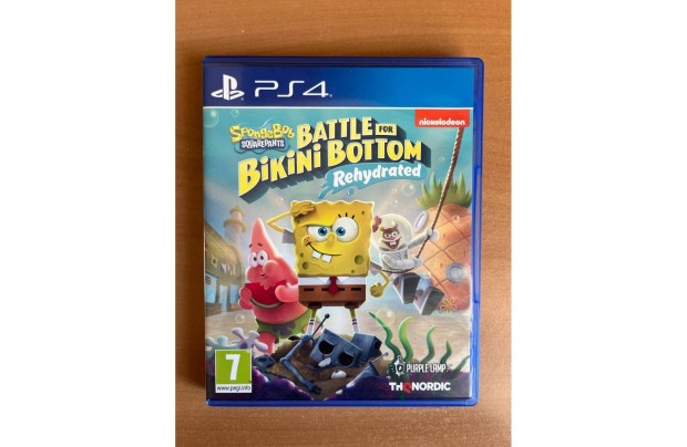 Spongebob Battle for Bikini Bottom Rehydrated ps4-re elad!