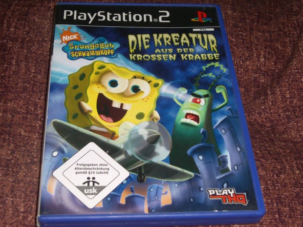 Spongebob Kreatur Playstation 2 eredeti lemez ( 4500 Ft )