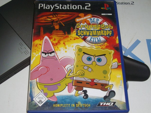Spongebob Schwammkopf Film Playstation 2 eredeti lemez elad