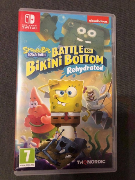 Spongebob Squarepants Battle for Bikini Bottom Nintendo Switch