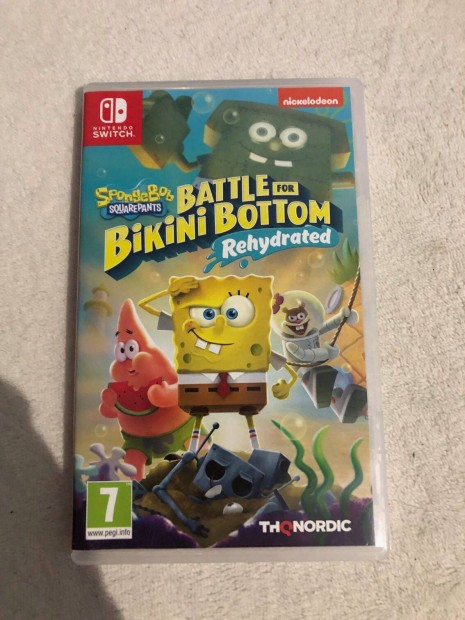 Spongebob Squarepants Battle for Bikini Bottom Nintendo Switch