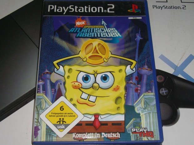 Spongyabob Atlantis Playstation 2 eredeti lemez elad