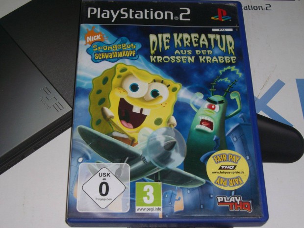 Spongyabob Kreatur Ps 2 eredeti lemez elad