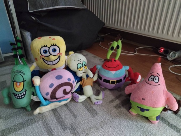 Spongyabob Plüss Csomag 6DB OS