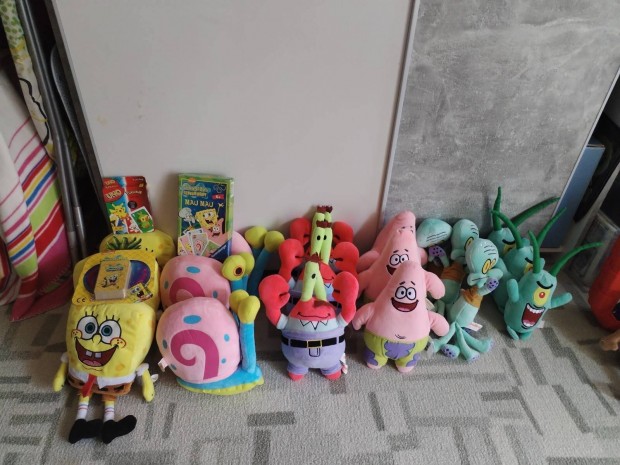 Spongyabob Plüss Csomag+Ajándék
