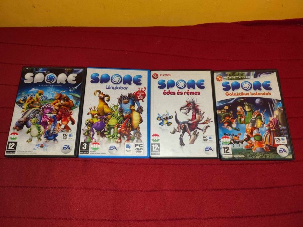 Spore + 3 kieg PC DVD