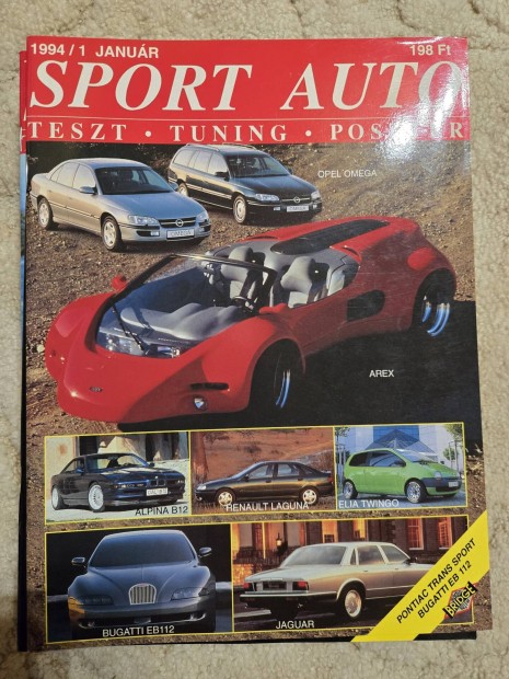 Sport Auto 1994 teljes vad (12db)