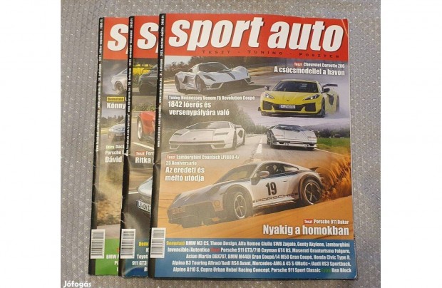 Sport Auto magazin poszterrel 2022, 2023