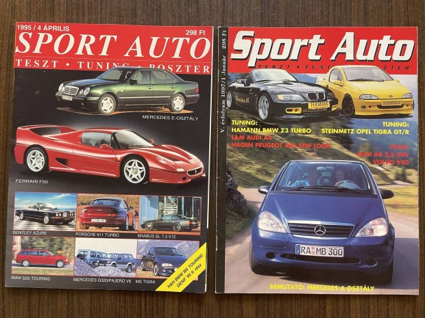 Sport aut teszt tuning poszter 1995-1997