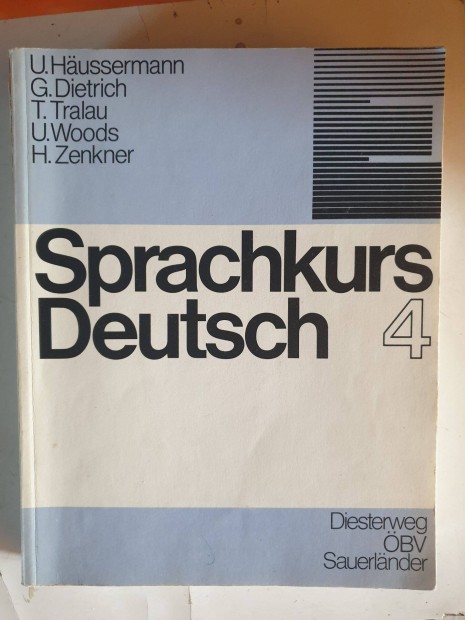 Sprachkurs Deutsch 4. / Nmet nyelvi tanknyv
