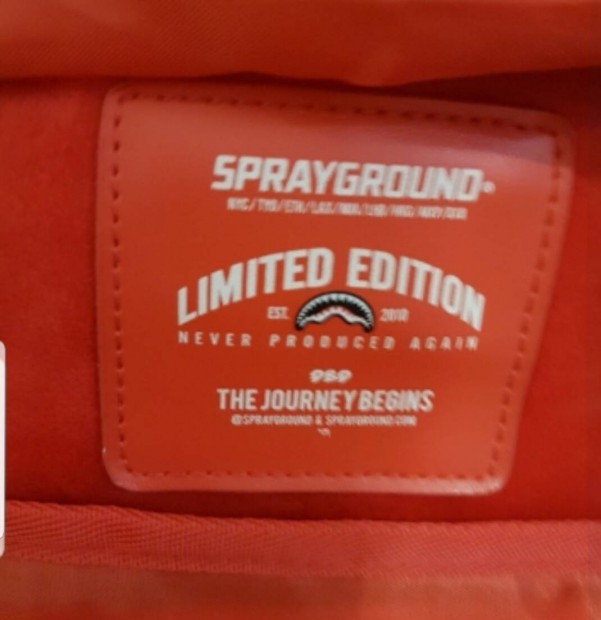 Sprayground limited edition htizsk