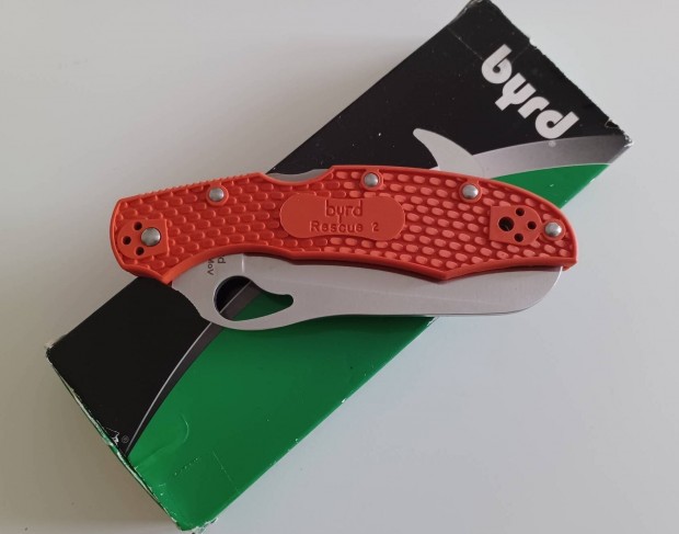 Spyderco Byrd Rescue zsebks bicska frsz 