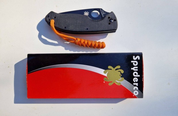 Spyderco Tenacious Black Zsebks