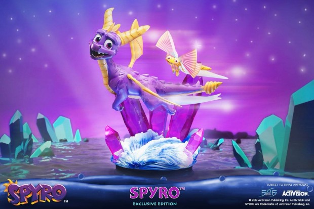Spyro exclusive First 4 Figures szobor