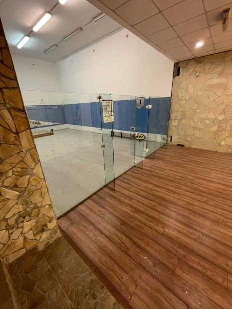 Squash/fallabda üvegfal eladó
