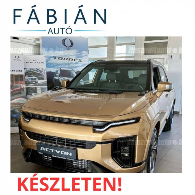 Ssangyong Actyon Készletről! Azonnal Elvihető!