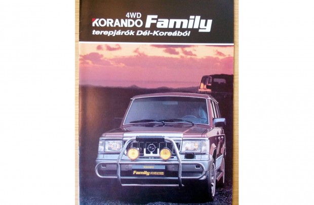 Ssangyong Korando Family prospektus 1994-bl