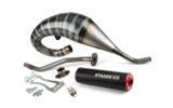 Stage6 R/T 70 - 80 magasra szerelt kipufog Derbi fekete / piros