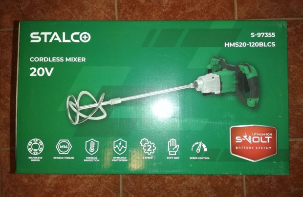 Stalco Akkumultoros kever HMS20-120Blcs