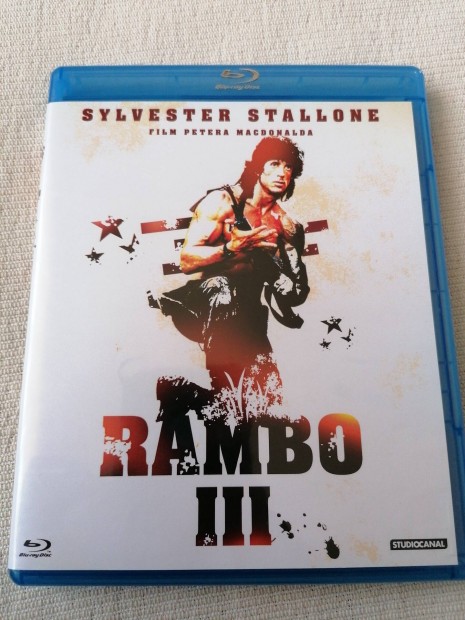 Stallone - Rambo III. blue ray (szinkronos, klfldi kiads) 