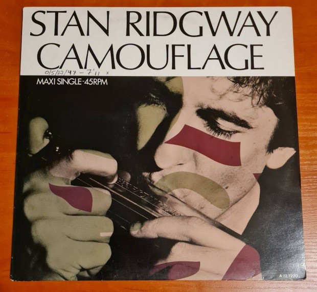 Stan Ridgway - Camouflage, Maxi Single