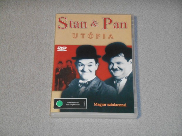 Stan & Pan - Utpia DVD film (Ritka!)