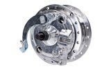 Standard Parts Puch első kerékagy teljes fékalappal és tengellyel (kül