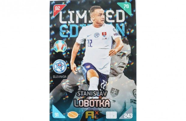 Stanislav Lobotka Szlovkia Limited Edition focis krtya Kick Off 2021