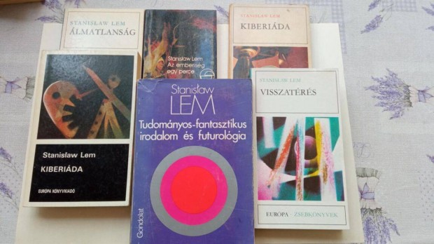Stanislaw Lem 6 db könyv regény együtt 5000 Ft