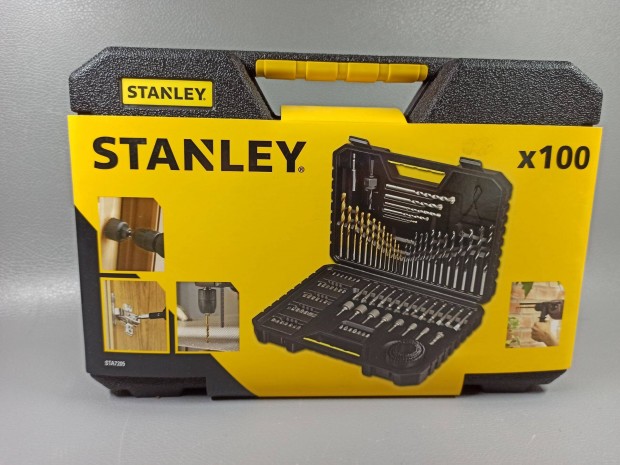 Stanley 100 darabos vegyes fr- s csavaroz kszlet kofferban (j)