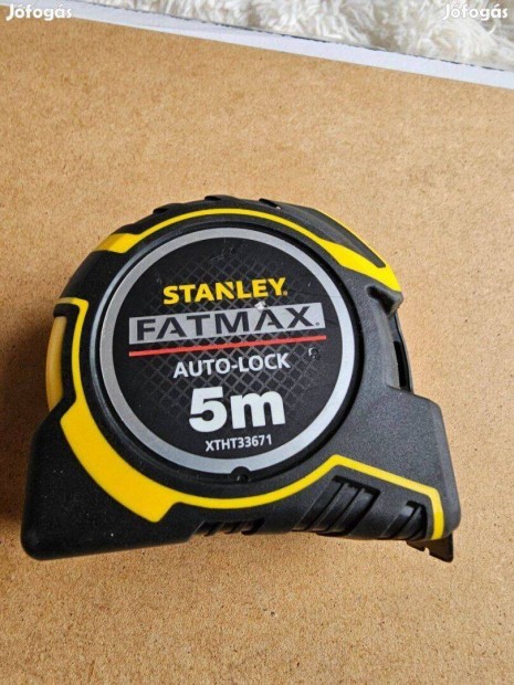 Stanley Fatmax Autolock mrszalag 5 mter j hinyos hinyzik rola az