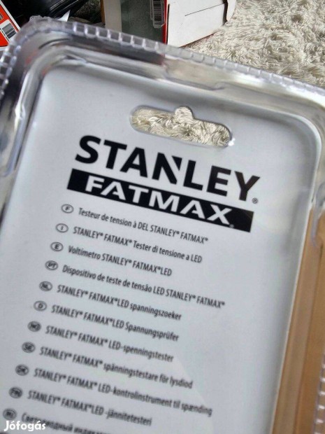 Stanley Fatmax LED-es Feszltsgmr (Fmht82566-0) j csak ki lett bo