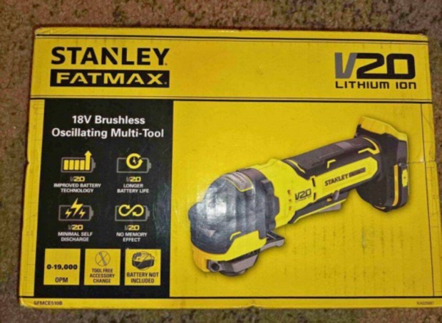 Stanley Fatmax V20 18V Brushless Multi-Tool