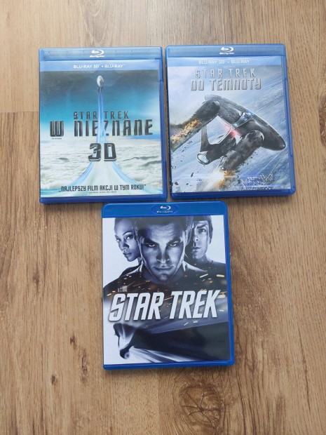 Star Trek 3D blu-ray csomag