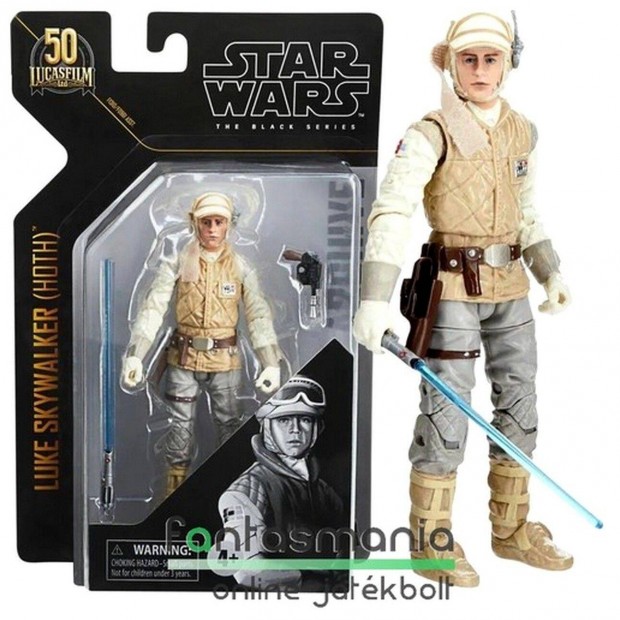Star Wars 16-18cm Black Series Archive Luke Skywalker Hoth figura