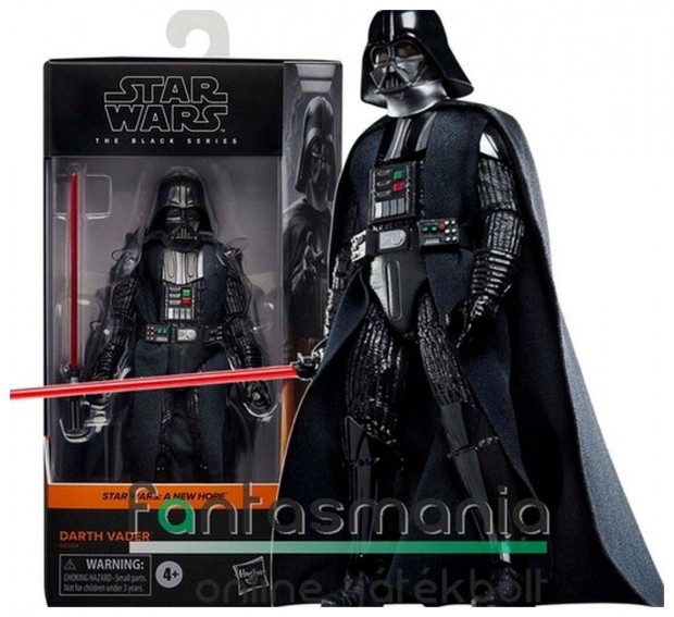 Star Wars 16-18cm Black Series Darth Vader figura - New Hope