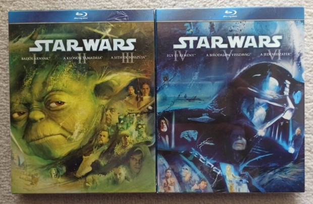 Star Wars 1-6 (bontatlan) blu-ray blu ray film