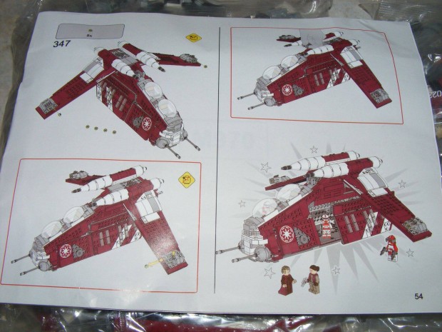 Star Wars 75354 Coruscant Gunship hadihaj 1083db lego j