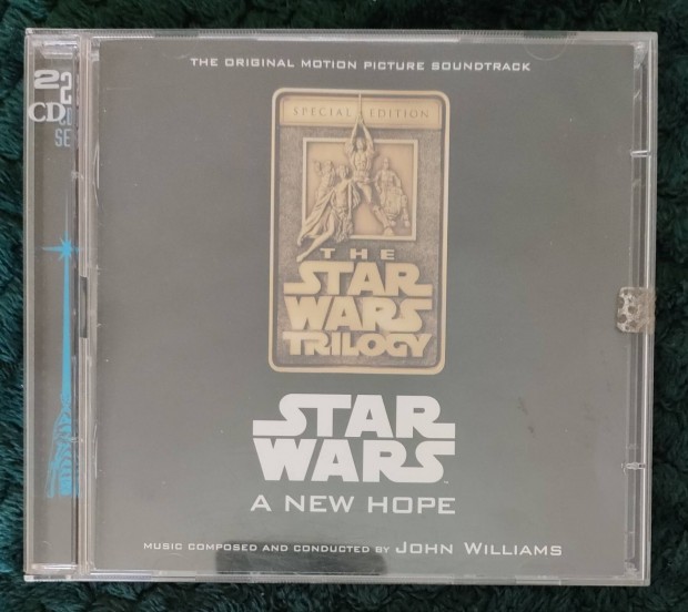 Star Wars A New Hope filmzene dupla Cd