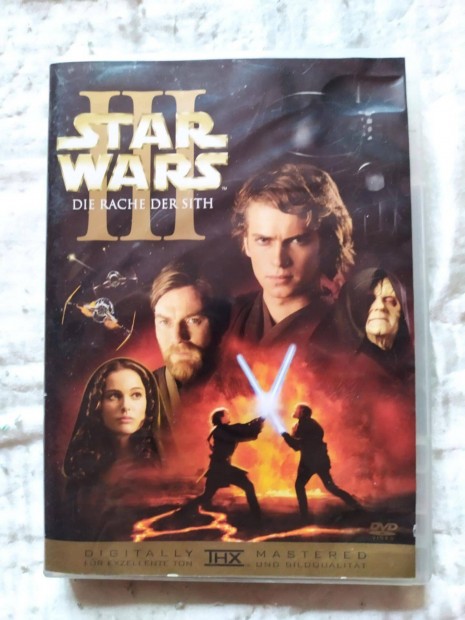 Star Wars A Sith-ek bosszja DVD (nmet kiads)