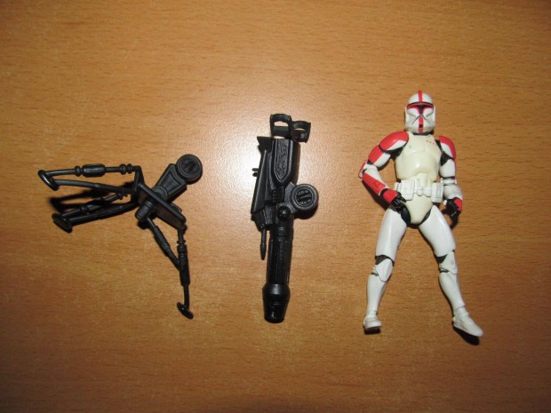 Star Wars Attack Of The Clones figura: Clone Trooper (2001, Hasbro)