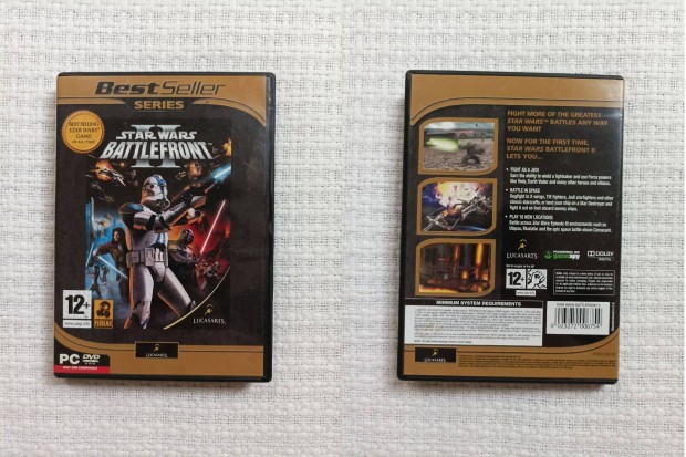 Star Wars Battlefront II Classic PC jtk (2005) DVD-ROM