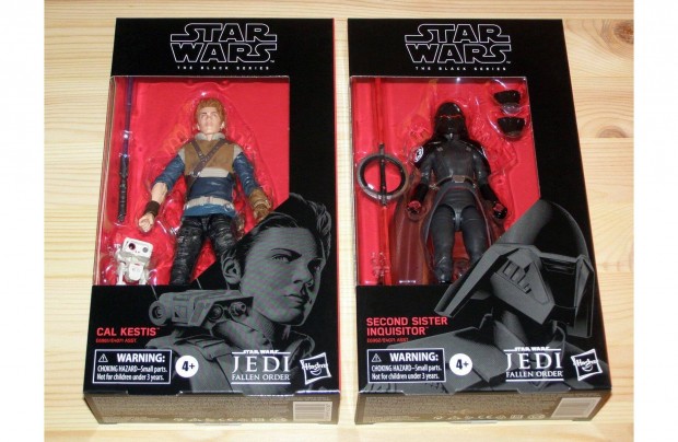 Star Wars Black Series 15 cm (6") Cal Kestis & Second Sister figura