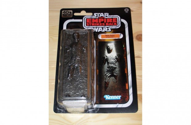 Star Wars Black Series 15 cm (6") Han Solo (Carbonite) figura