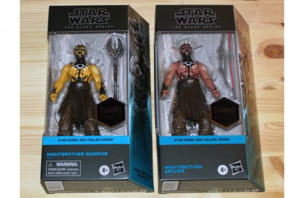 Star Wars Black Series 15 cm (6") Nightbrother Warrior & Archer figura
