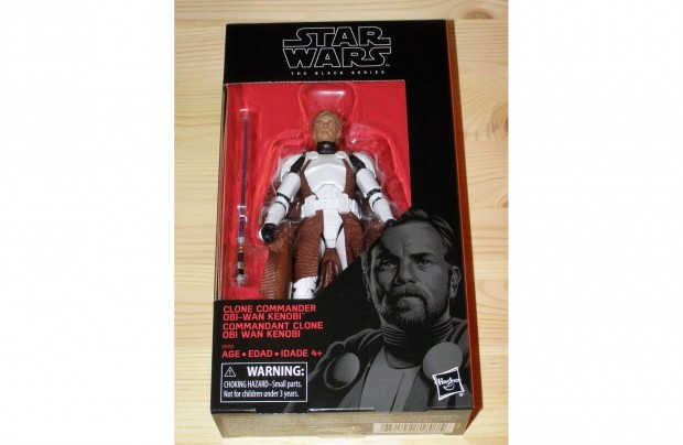 Star Wars Black Series 15 cm (6") Obi-Wan Kenobi (Clone Wars) figura