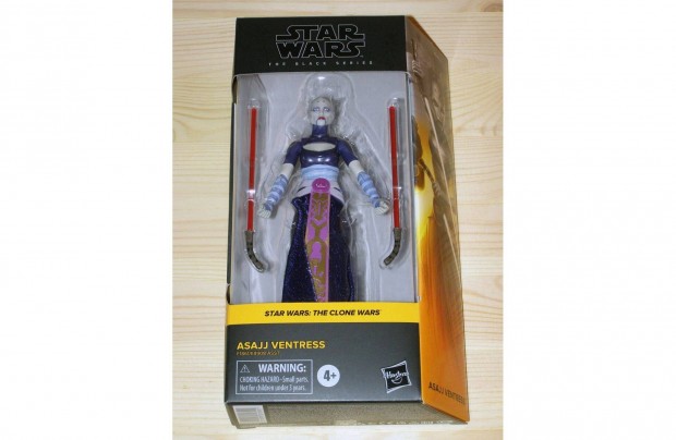 Star Wars Black Series 15 cm (6 inch) Asajj Ventress (Assassin) figura